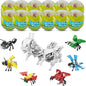 Mini Building Block Sets, 12PCS Insects Building Blocks, 6 in 1 STEM Toys Eggs Building Sets, Party Favors for Kids Goodie Bags Prizes/Birthday Gifts