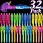 iGeeKid 32 Pack 2 Style Invisible Ink Pen with UV Black Light Party Favor for Kids 8 12 Secret Spy Pens Magic Disappearing Ink Markers Clasroom Prize Birthday Gifts Halloween Goodie Bags Stuffers