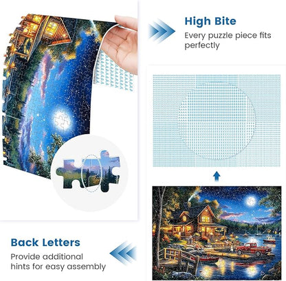 500 Pieces Puzzles for Adults | Autumn Memories Jigsaw Puzzles | Recycled Cardboar Jigsaw Puzzles 500 Pieces | Challenging Family Activity Great Gift Idea for Family Friends | 20.5 X 15 inches