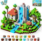 Magnetic Blocks-150PCS Magnetic Building Blocks, Magnetic Tiles Kids Build Magnetic Cubes Constructions Toys 2025 Upgraded STEM Game Outdoor Toys, Christmas Birthday Gifts for Boys & Girls Ages 3+
