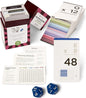Think Tank Scholar 173 Multiplication Flash Cards + 2 Math Dice (Award Winning) All Facts 0-12 Answer on Back, for Kids in 2ND, 3RD, 4TH, 5TH, 6TH Grade Class or Homeschool - Games & Chart