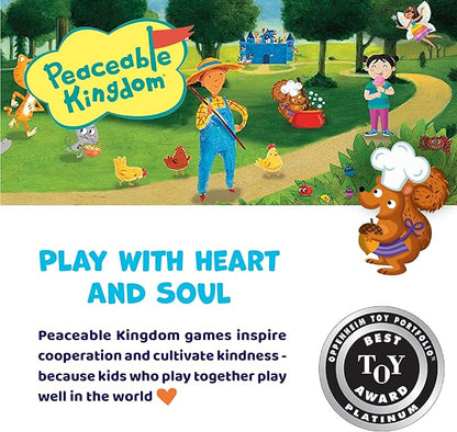 Peaceable Kingdom Acorn Soup Game - Educational Games for Toddlers, Includes Instructions and Parent Guide - 2 Year Old and Up