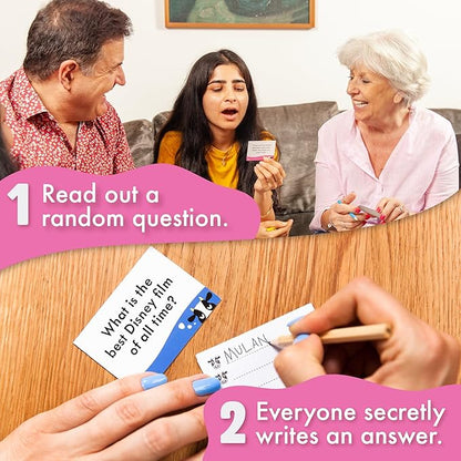 Herd Mentality: Udderly Funny Family Board Game | Easy & Fun for Big Groups of 4-20 Players | Includes 20 Extra Exclusive Questions