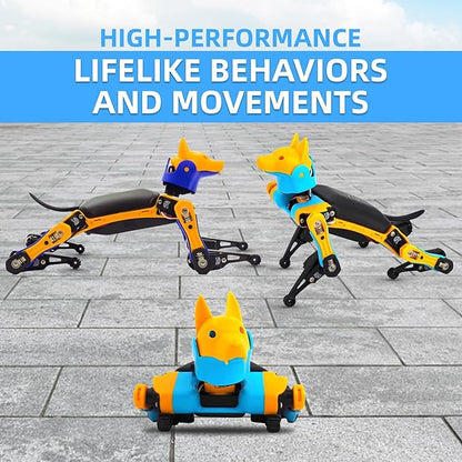 Petoi Bittle Robot Dog STEM Kit(Pre-Assembled) | Smart Coding Kit, App Control IoT Pet Robotic Dog | Programmable Open Source DIY STEM Kit & Robotics Education for Engineers, Geeks, & Teens