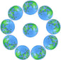 Coopay Inflatable Globe PVC World Globe Inflatable Earth Beach Ball for Beach Playing or Teaching