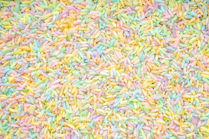 Sensory Bin Filler for Sensory Table - Colored Rice for Sensory Play (Pastel)