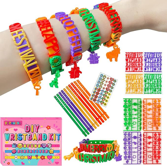 Art & Craft Kits for Kids, DIY Friendship Bracelet Making Kit for Girls, Jewelry Making, Christmas Gifts for Ages 5-12, Toys for Ages 5, 6, 7, 8, 9, 10, 11, 12 Years Old, Party Craft Activity