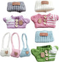 15cm & 17cm Doll Clothes Outfits Set - Premium Dress Up Bundle with Exquisite Accessories | Soft Fabric Fashion Doll Costume for 15-17cm Dolls (3set Pink+Purple+Green)