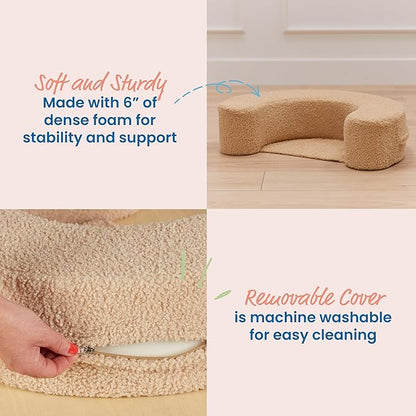 ECR4Kids SoftZone Sit-Up Support Ring, Baby Essentials, Sand