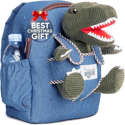 Green Dinosaur Toys for Kids 5-7, Gifts for 5 Year Old Boys, 4 Year Old Boy Birthday Gift, Toddler Dinosaur Backpack