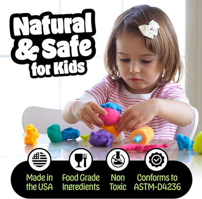 Hygloss Play Modeling Dough for Kids – Safe & Non-Toxic Sensory Dough for Arts and Crafts – 1 lb Tub – Play Clay for Toddler Activities, Preschool Classroom Must-Haves – Rose Color, Unscented