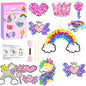 Poke-in Craft and Art Kit- Magical Dream Decor,Arts and Crafts,DIY Craft Kits,Mess-Free Fun for Kids,Art Activity Birthday Christmas Gift Ideas for Children,Toys for Girls and Boys Ages 4-10+