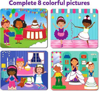 Skillmatics Dot It Sticker Art - Dress Up, Mess-Free Fun for Kids, 500+ Stickers, Craft Kits, DIY Scrapbooking Activity, Travel Toys, Gifts for Boys & Girls Ages 3, 4, 5, 6, 7