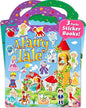 Reusable Sticker Book for Toddlers 2-4 Years, Stickers for Kids, Toddler Sticker Book Ages 1-3, Toddler Craft Activities, Toddlers Travel Toys Ages 2+ Boy Girl Birthday Gifts