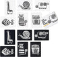 Wee Gallery Art Cards for Baby, Durable High Contrast Black and White Animal Flashcards for Newborns, Brain Development, Sensory Toys, Tummy Time Essentials for Infant and Toddler - Original Animals