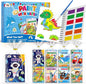 ZMLM 24 Water Coloring Books for Kids Party Favors - Bulk Mini Coloring Books for Kids Ages 4-8,Small Birthday Goodie Bag Stuffers School Teacher Return Gift Art Crafts Classroom Prizes (Boy)