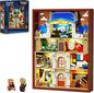 Artworks Painting Frame Building Set with Lights, Artistic Painting Building Brick for Home Office Decor, Collectible Art Building Block Kit for Adults Boys Girls Ages 12+ (Not Wall-Mountable)
