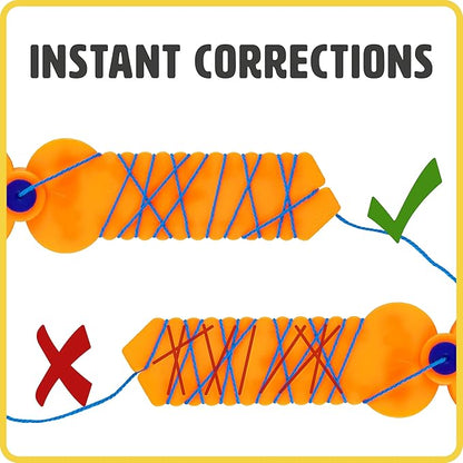 Learning Wrap-Ups Subtraction Keys - Self Correcting Math Tool for Kids Grade Level 1-3