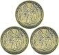 The Archangel Michael Challenge Coin Christian Coin Bible Verse Angel Coin As Catholic Gifts (Pack of 3)