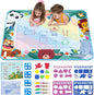Thick Water Doodle Mat 40 x 32 Inches Kids Extra Large Water Painting Doodle Drawing Mat Toy Writing Coloring Magic Educational Toys for Boys Girls Age 2 3 4 5 6 7 8 Year Old Holiday Birthday Present