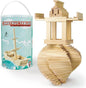 Imagination Generation Constructables! Pine Wood Building Planks, 150 Pieces - Educational Tinker Toys for Kids & Teens - STEM Stacking Blocks for Boys & Girls - Wooden Playset for Learning
