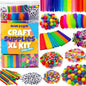 Blue Squid 1750+pcs Craft Kits for Kids, Ages 3-9 Girl Boys Gifts Arts and Crafts for Kids Craft Kits Toys for 3-9 Year Old Girls Boys Birthday Presents Gifts Crafts for 4-10 Year Olds