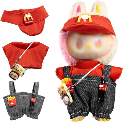 Doll Clothes for Labubu Clothes/for Labubu Outfits,Clothes for Lububu Doll,for Lububu Clothing,for LABUBU Accessories, Boys and Girls Stylish Adorable Labubu Halloween Dolls Clothes
