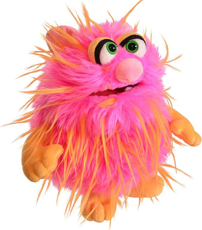 Living Puppets 9-Inch Plush Friendly Monster Hand Puppet - Fine European Design, Ultra-Soft and Cuddly, Promotes Child Development, Safety Certified, Teacher-Recommended for Boys and Girls