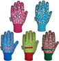 Kids Gardening and Garden Gloves for Toddler,Children's Yard Work Glove,Gift,Cute Pattern,Age3-8