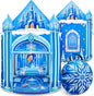 Princess Play Tent,Kids Toys for Girls,Ice Castle Kids Tent Indoor and Outdoor, Large Imaginative Playhouse 51" X 40" with Carrying Bag for 3-12 Years Old Girls Gift