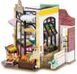 Rolife DIY Miniature House Kit Carl's Fruit Shop, Tiny House Kit for Adults to Build, Mini House Making Kit with Furniture, Halloween/Christmas Decorations/Gifts for Family Friends (Carl's Fruit Shop)