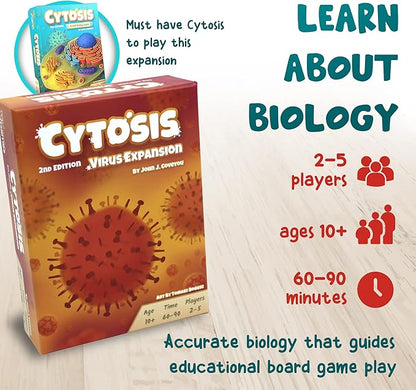 Cytosis: A Cell Biology Board Game (Cytosis: Virus Expansion)