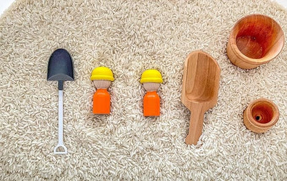 Kids Sensory bins Montessori sensory bin, sensory toys, Sensory bins, Sensory Bin For Preschoolers (Construction)