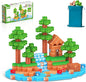 100PCS Magnetic Blocks,STEM Building Toys for Boys Girls 3+,Toddler Sensory Constructions Stacking Magnet Blocks,Christmas Birthday Gifts for Boys Girls Age 4 5 6 7 8 9 10