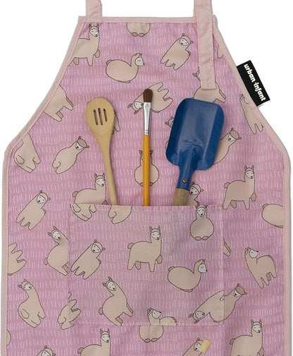 Urban Infant Little Helper Kids Apron - Children's Cooking Art Gardening - Great Gift for Toddler Boys and Girls