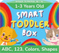 TOYVENTIVE Educational Books, Flash Cards, and Puzzles - Birthday Gifts for 1, 2, 3, and 4 Year Old Boys, Toddler Learning Toys and Activities