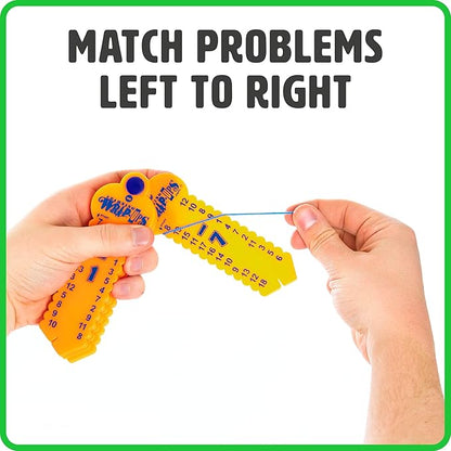 Learning Wrap-Ups Subtraction Keys - Self Correcting Math Tool for Kids Grade Level 1-3