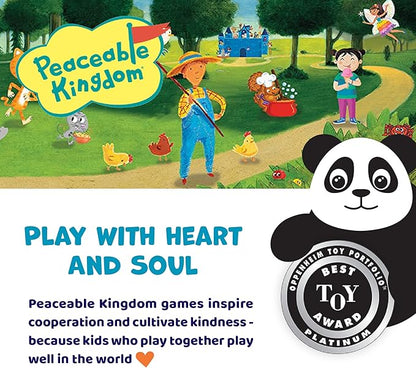 Peaceable Kingdom Press Sticker Fun! At The Zoo Reusable Sticker Tote