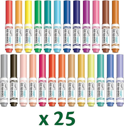 Crayola Pip-Squeaks Washable Marker Set (65ct), Holiday & Christmas Gifts for Kids, Coloring Set, Art Supplies for Kids, Drawing & Craft Kit, Travel Activity, 4+