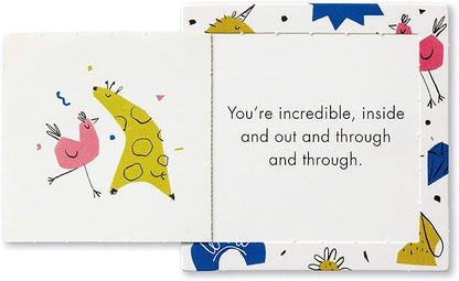 Compendium ThoughtFulls for Kids – 2 Pack of You're Incredible, You Can Do It – 60 Pop-Open Cards to Share with Kids, Each with a Different Inspiring Message Inside