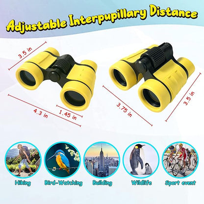 ESSENSON Kids Explorer Kit - Adventure Kit for Kids, Outdoor Explorer Kit with Binoculars, Summer Outdoor Toys for Kids Ages 4-8