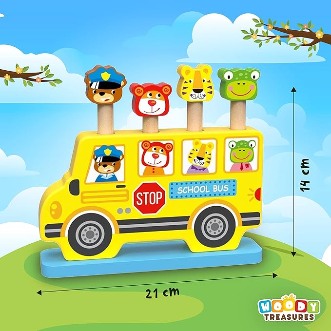 Montessori Toys for 1 Year Old Boy and Girl - Preschool Learning Activities - Develops Fine Motor Skills - Montessori Toys for Toddlers - Great Birthday Gift for 1 Year Old Boy Gifts and Girls