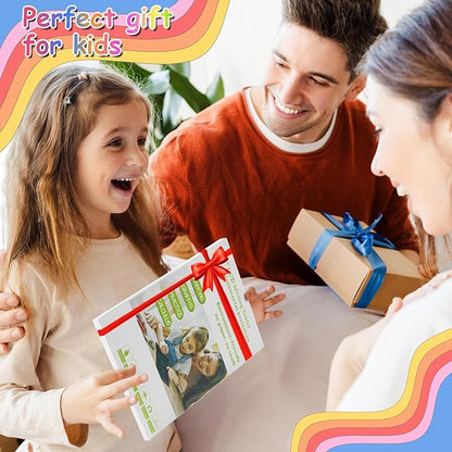 10 Inch LCD Writing Tablet - Colorful Electronic Drawing Pad & Doodle Board for Kids Ages 3-8, Erasable Educational Toy, Birthday and Christmas Gift for Girls and Boys (Pink)