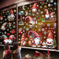 Christmas Window Clings, Gnome Window Stickers,Window Decals Snowflake, Gnome Christmas Truck, Home Decorations,Thanksgiving Xmas Gifts,Kitchen, Living Room, Bedroom Window Stickers