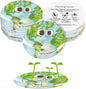 25 Plantable Seed Paper Cards- Earth Circles with Wildflower Seeds, Kids Craft Activity, Educational Garden Party Favor, School Crafts - 2.5 inch