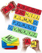 Learn Your Alphabet! Self-Correcting Magnetic Alphabets, Uppercase Letters – Help Kids Learn The Basics and More – Educational Toy Set of Magnetic Letters for Early Learning