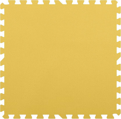 FlooringInc's 1/2" Soft Non-Toxic Baby Play Mat, Toddler Playmat, Colorful Puzzle PlayMat, Floor Mats for Kids & Babies, EVA Foam Interlocking Tiles for Nursery & Playroom | Yellow, 78 Tiles, 312 SqFt