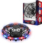 Force1 Scoot LED Hand Operated Drone for Kids or Adults - Hands Free Motion Sensor Mini Drones, Easy Indoor Flying Orb Ball Small UFO Toy for Boys and Girls (Red/Blue)