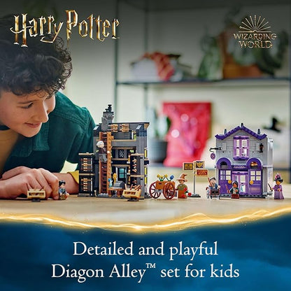 LEGO Harry Potter Ollivanders & Madam Malkin's Robes Building Toys - Harry Potter Toys for Kids, Boys & Girls, Age 8+ - Birthday Gift - 76439