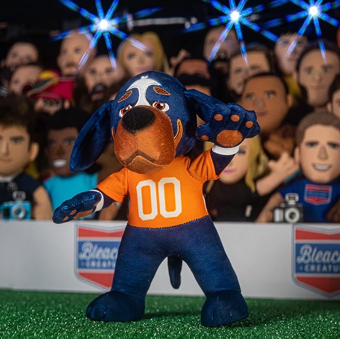 Bleacher Creatures Tennessee Volunteers Smokey 10" Mascot Plush Figures - A Mascot for Play or Display